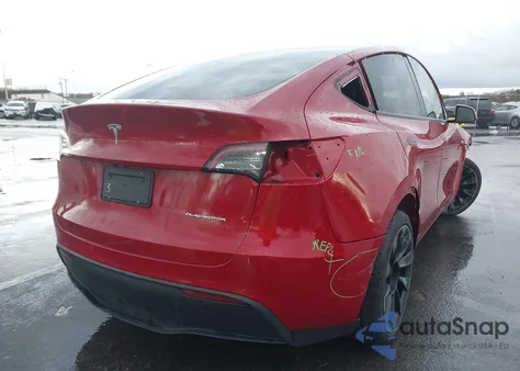 2023 Tesla Model Y Awd/Long Range Dual Motor All-Wheel Drive from USA, damaged, VIN 7SAYGAEE5PF686060